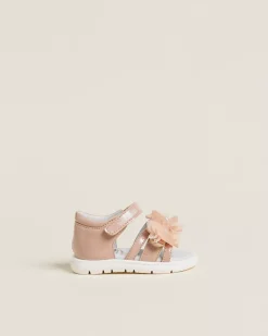 Sandali Junior da Bambina in Pelle e Materiale Tecnico