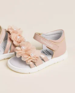 Sandali Junior da Bambina in Pelle e Materiale Tecnico