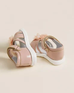 Sandali Junior da Bambina in Pelle e Materiale Tecnico