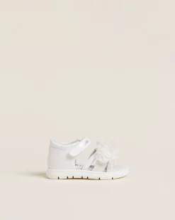 Sandali Junior da Bambina in Pelle e Materiale Tecnico