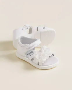 Sandali Junior da Bambina in Pelle e Materiale Tecnico