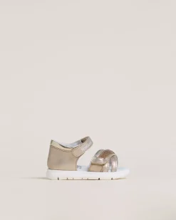Sandali Junior da Bambina in Pelle e Materiale Tecnico