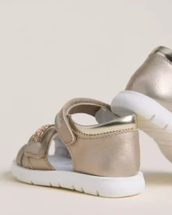 Sandali Junior da Bambina in Pelle e Materiale Tecnico
