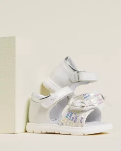 Sandali Junior da Bambina in Materiale Tecnico e Tessuto