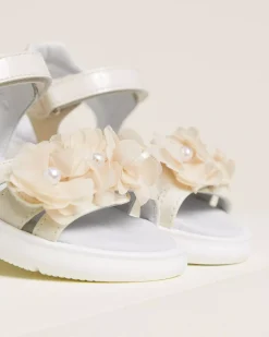 Sandali Junior da Bambina in Pelle e Materiale Tecnico