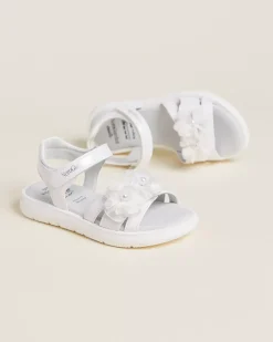 Sandali Junior da Bambina in Pelle e Materiale Tecnico