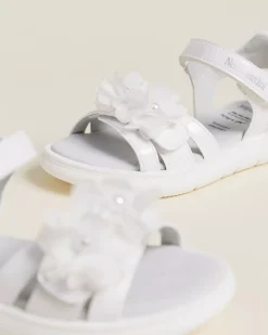 Sandali Junior da Bambina in Pelle e Materiale Tecnico