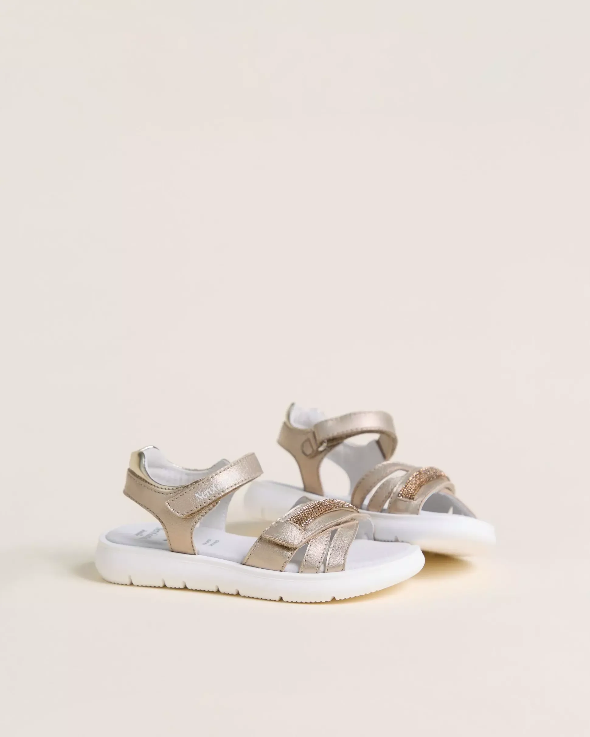 Sandali Junior da Bambina in Pelle e Materiale Tecnico
