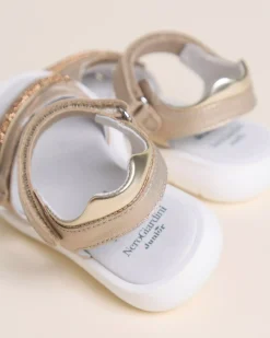 Sandali Junior da Bambina in Pelle e Materiale Tecnico