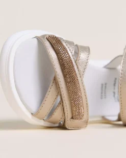 Sandali Junior da Bambina in Pelle e Materiale Tecnico
