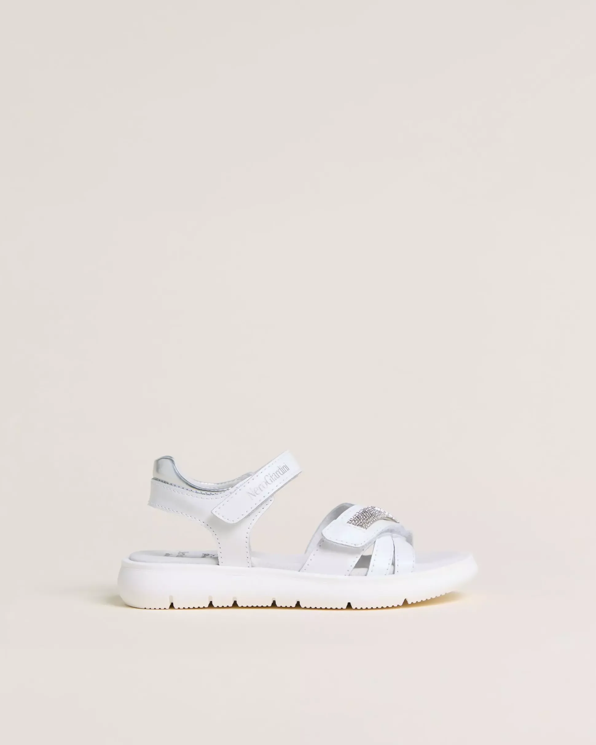 Sandali Junior da Bambina in Pelle e Materiale Tecnico