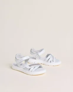 Sandali Junior da Bambina in Pelle e Materiale Tecnico
