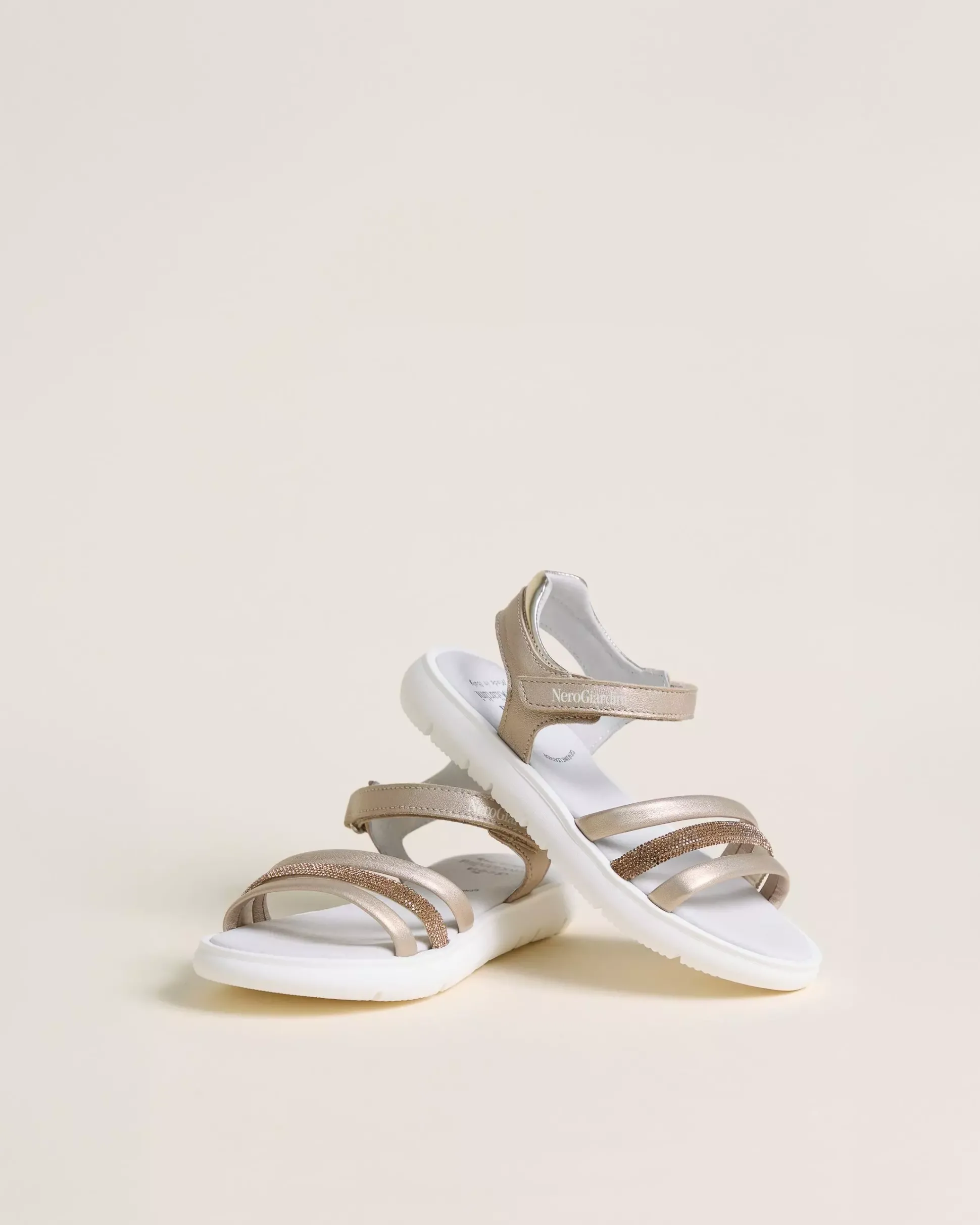Sandali Teen da Ragazza in Pelle e Materiale Tecnico
