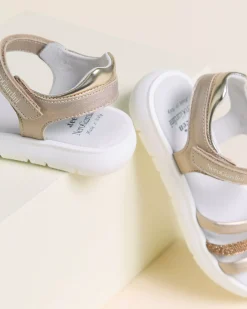 Sandali Teen da Ragazza in Pelle e Materiale Tecnico
