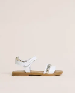 Sandali Teen da Ragazza in Pelle e Materiale Tecnico