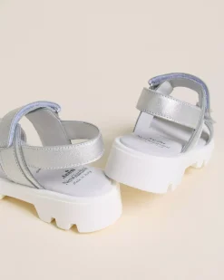 Sandali Teen da Ragazza in Pelle