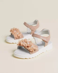 Sandali Teen da Ragazza in Pelle e Materiale Tecnico