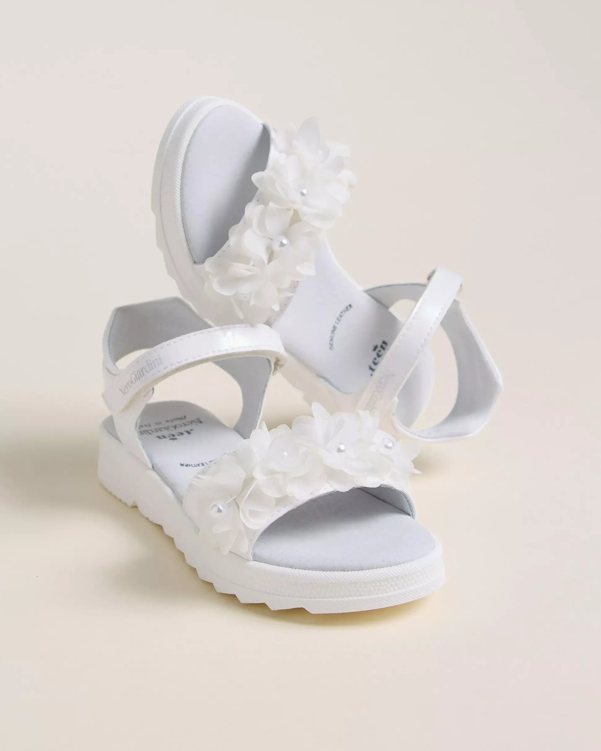 Sandali Teen da Ragazza in Pelle e Materiale Tecnico