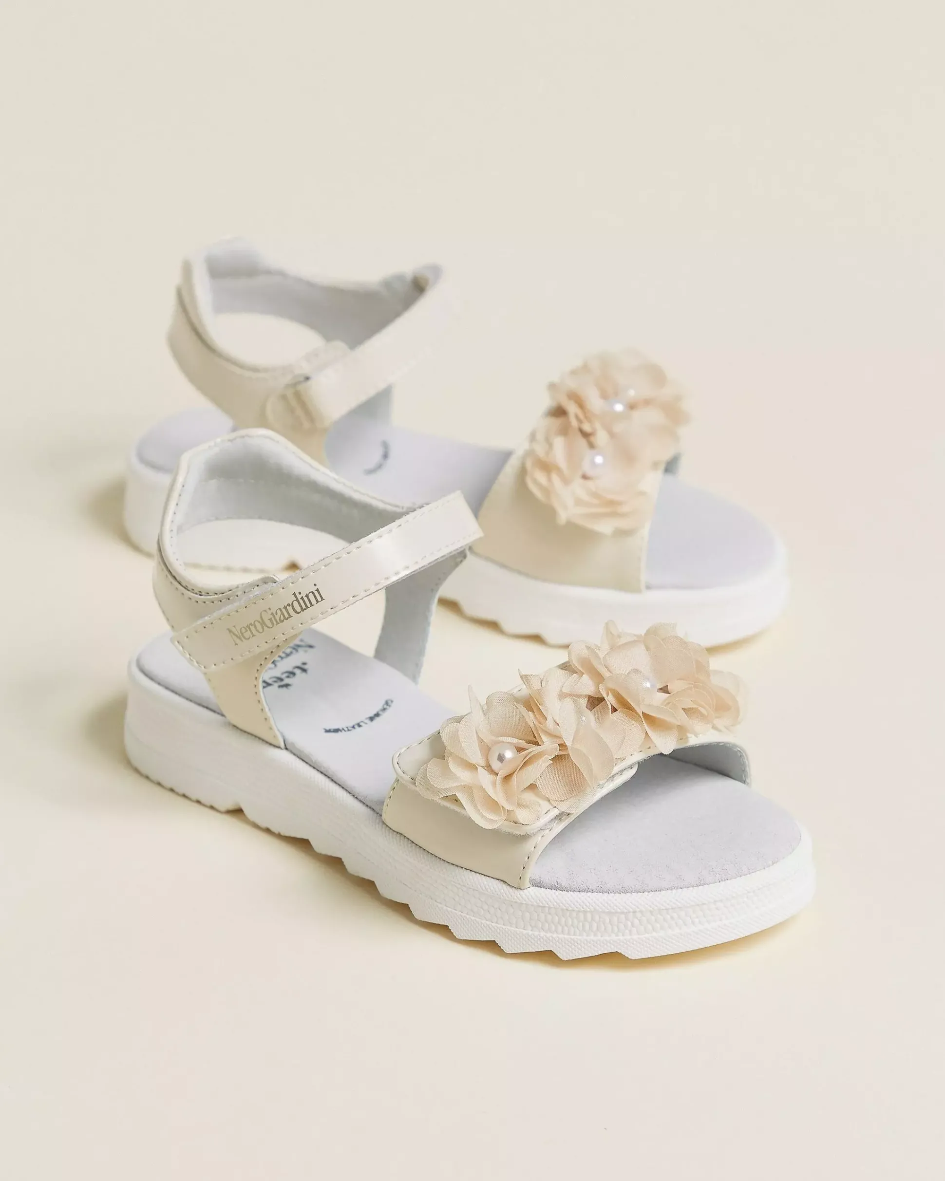 Sandali Teen da Ragazza in Pelle e Materiale Tecnico