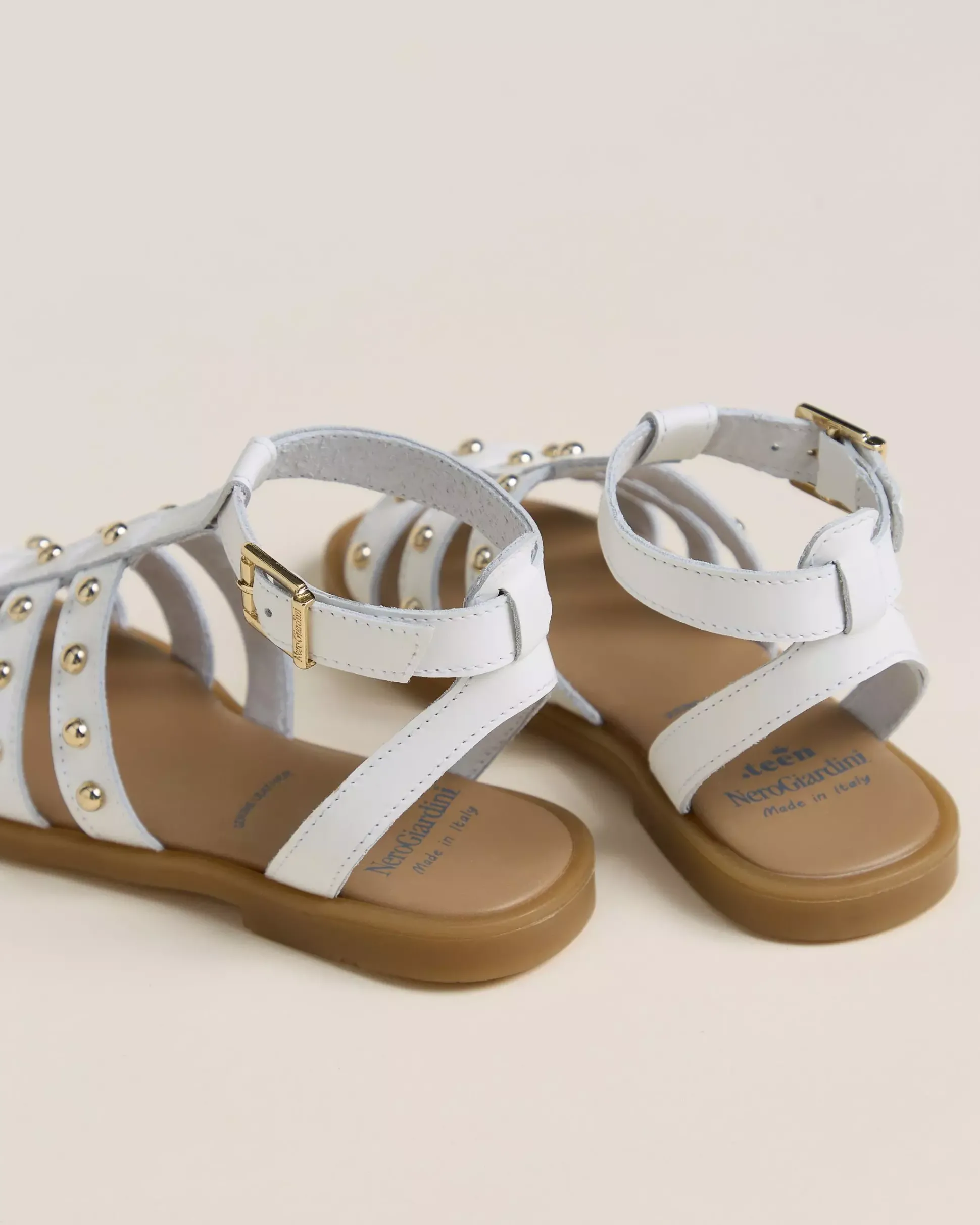 Sandali Teen da Ragazza in Pelle
