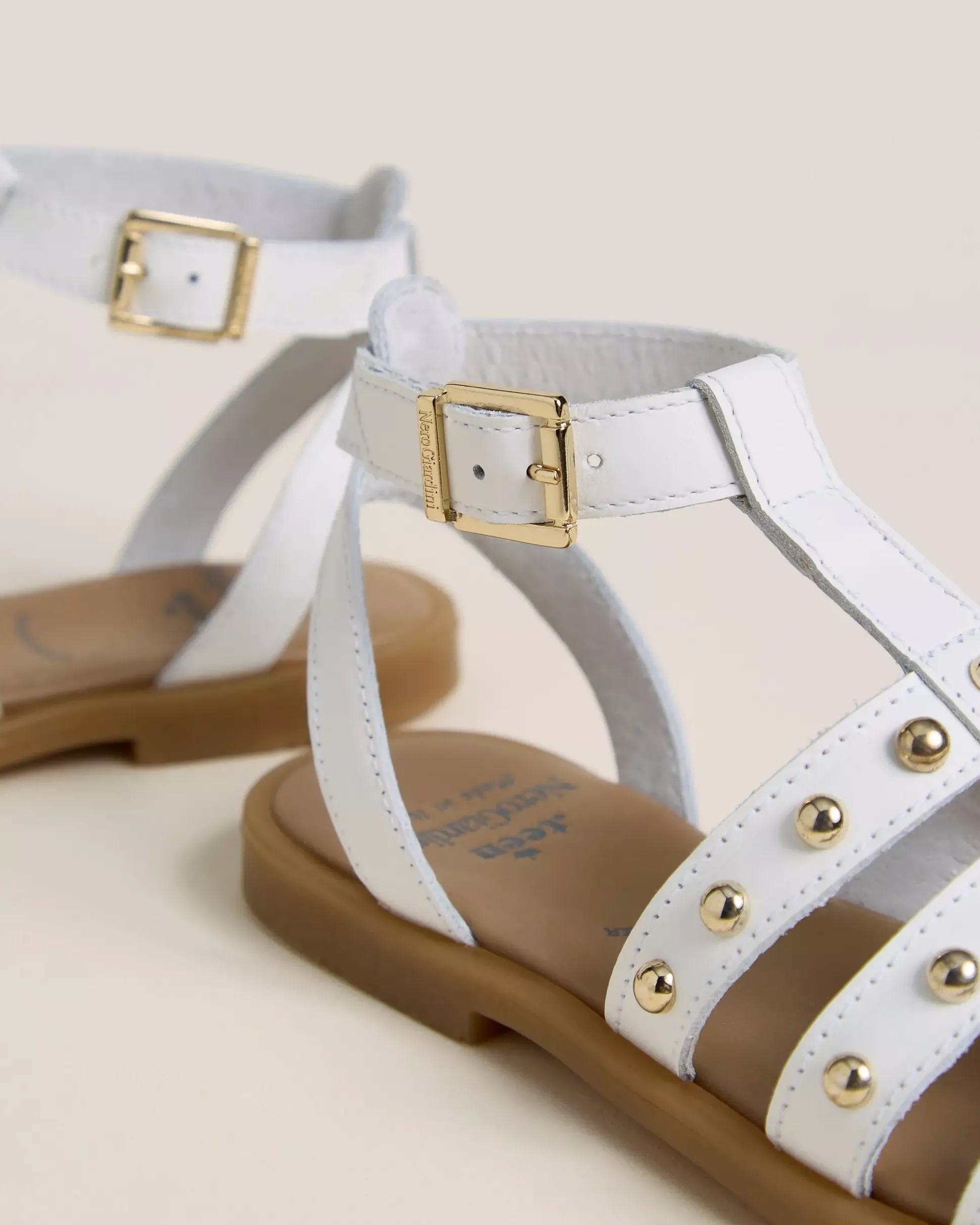 Sandali Teen da Ragazza in Pelle