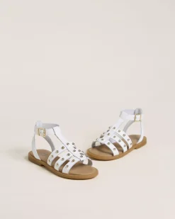 Sandali Teen da Ragazza in Pelle