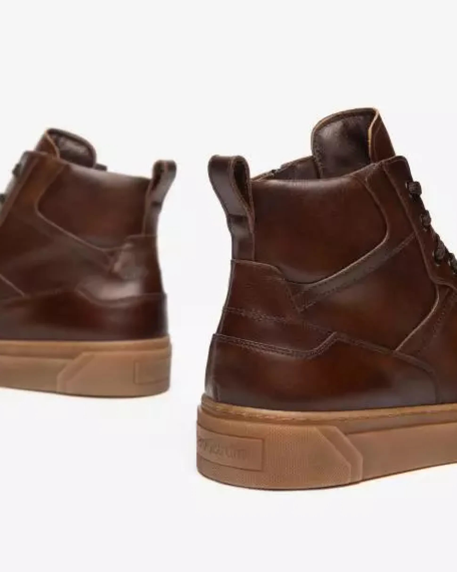 Sneakers Alta Uomo in Pelle