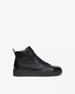 Sneakers Alta Uomo in Pelle