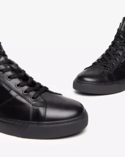 Sneakers Alta Uomo in Pelle
