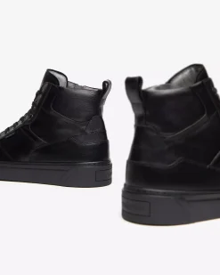 Sneakers Alta Uomo in Pelle