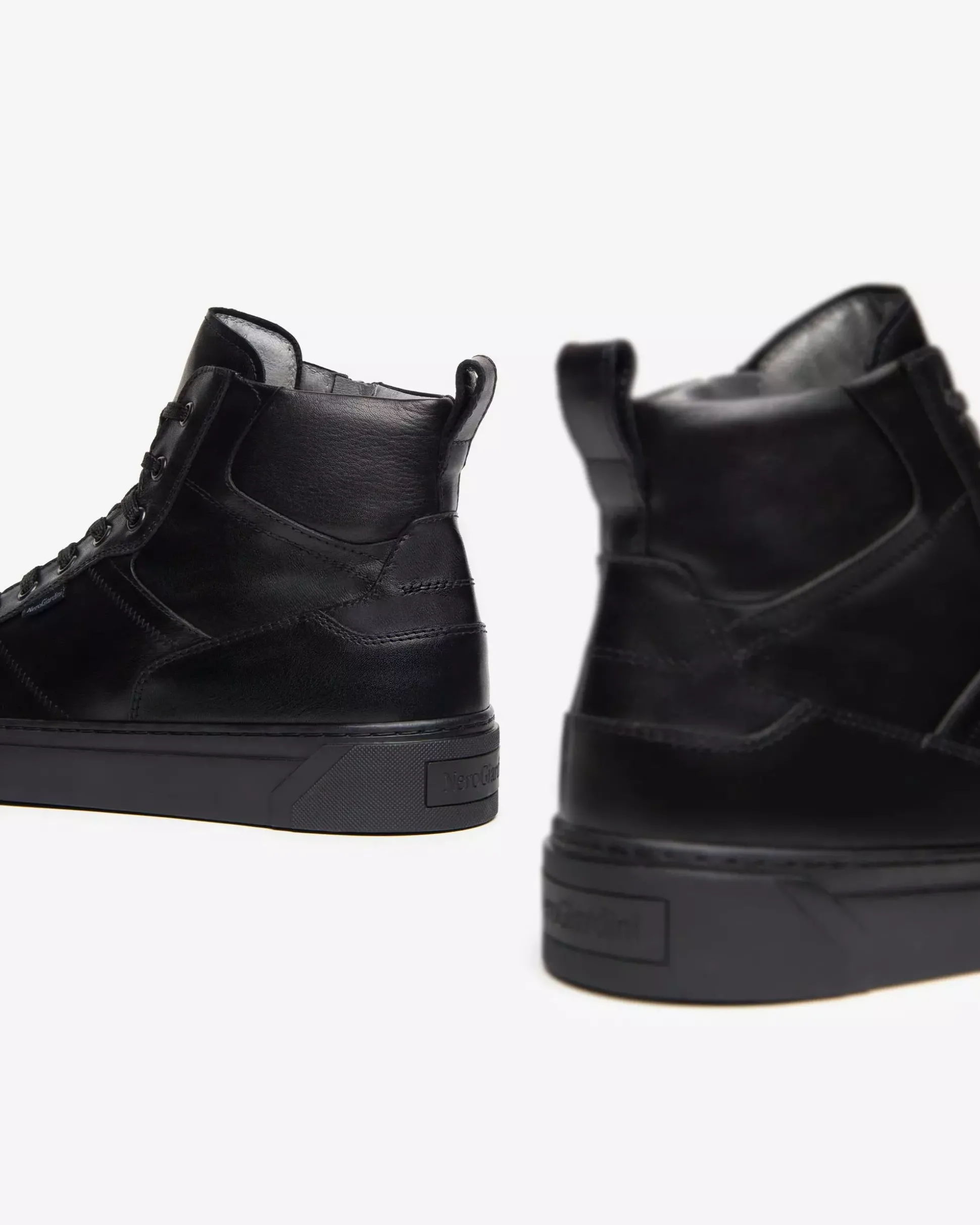 Sneakers Alta Uomo in Pelle