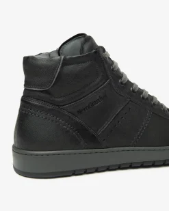 Sneakers Alta Uomo in Pelle