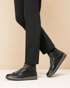 Sneakers Alta Uomo in Pelle