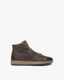 Sneakers Alta Uomo in Pelle