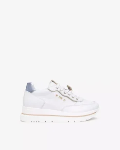 Sneakers Donna in Pelle e Materiale Tecnico