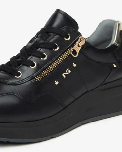 Sneakers Donna in Pelle e Materiale Tecnico