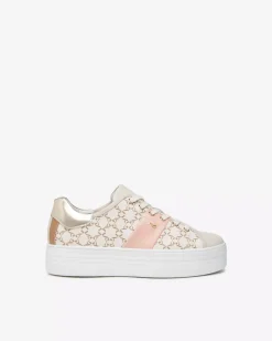 Sneakers Donna in Pelle e Materiale Tecnico