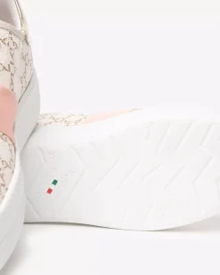 Sneakers Donna in Pelle e Materiale Tecnico