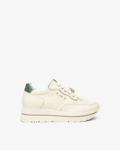 Sneakers Donna in Pelle e Materiale Tecnico
