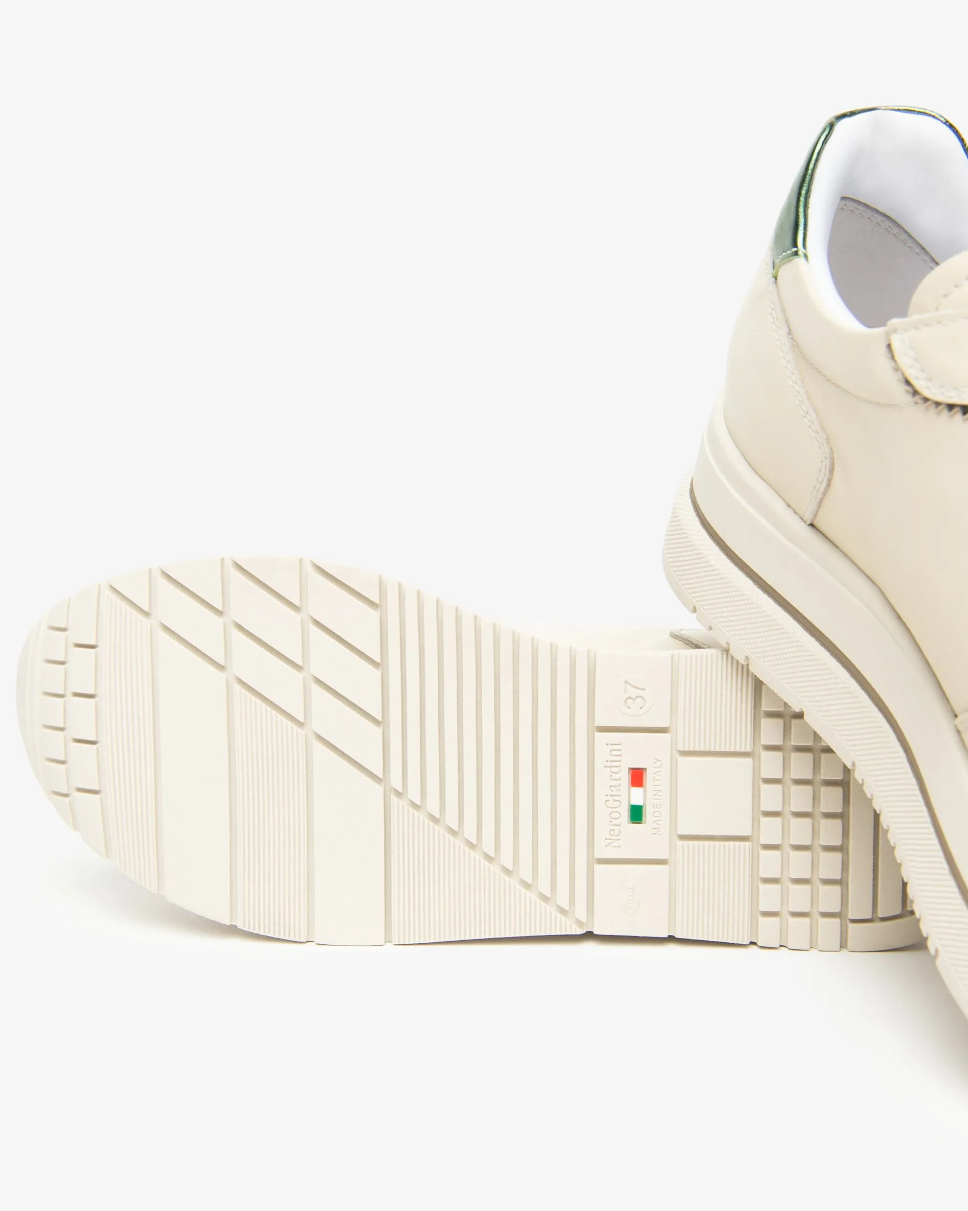Sneakers Donna in Pelle e Materiale Tecnico