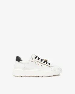 Sneakers Donna in Pelle e Materiale Tecnico