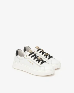 Sneakers Donna in Pelle e Materiale Tecnico