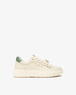 Sneakers Donna in Pelle e Materiale Tecnico