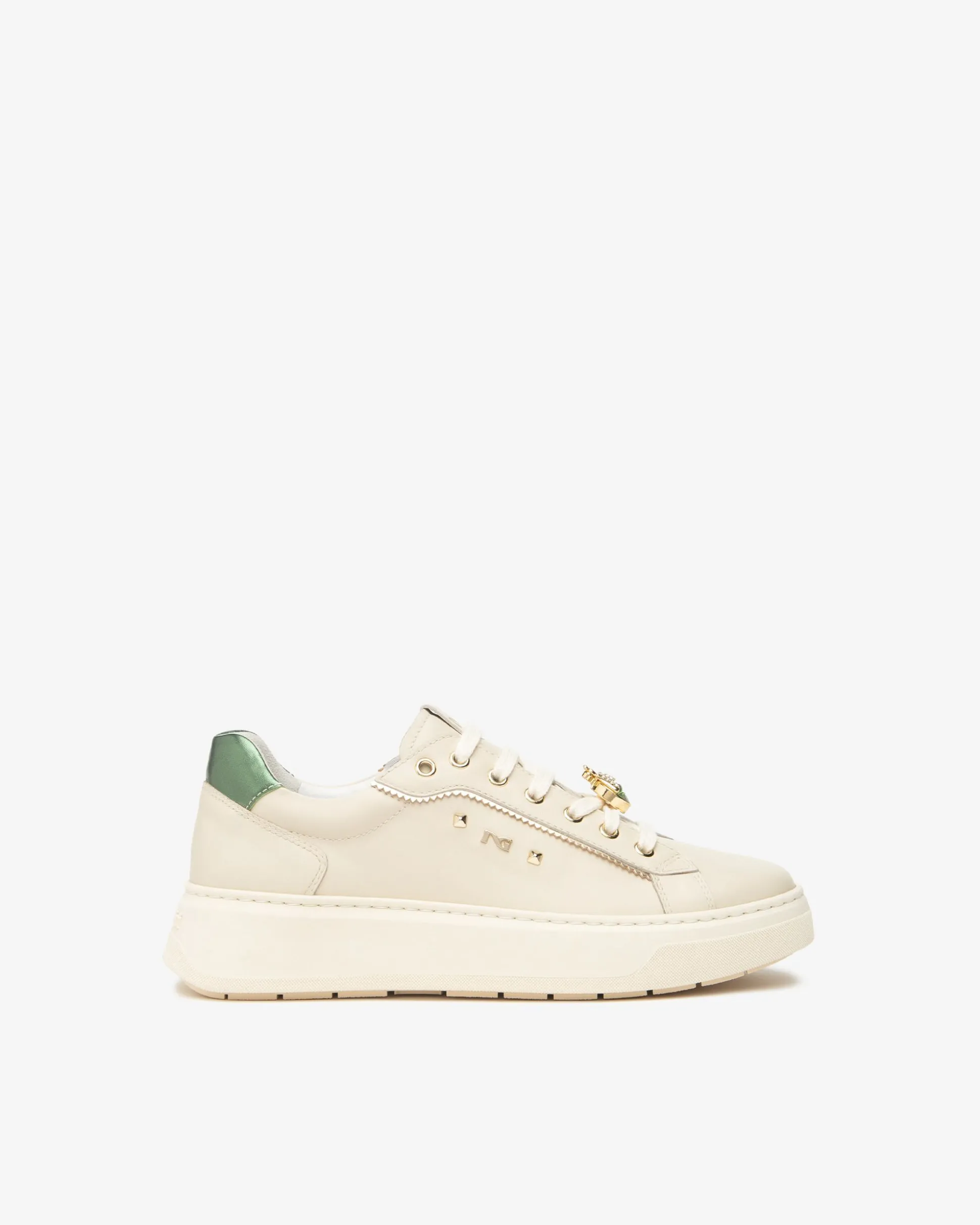 Sneakers Donna in Pelle e Materiale Tecnico
