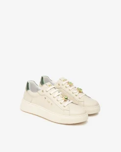 Sneakers Donna in Pelle e Materiale Tecnico