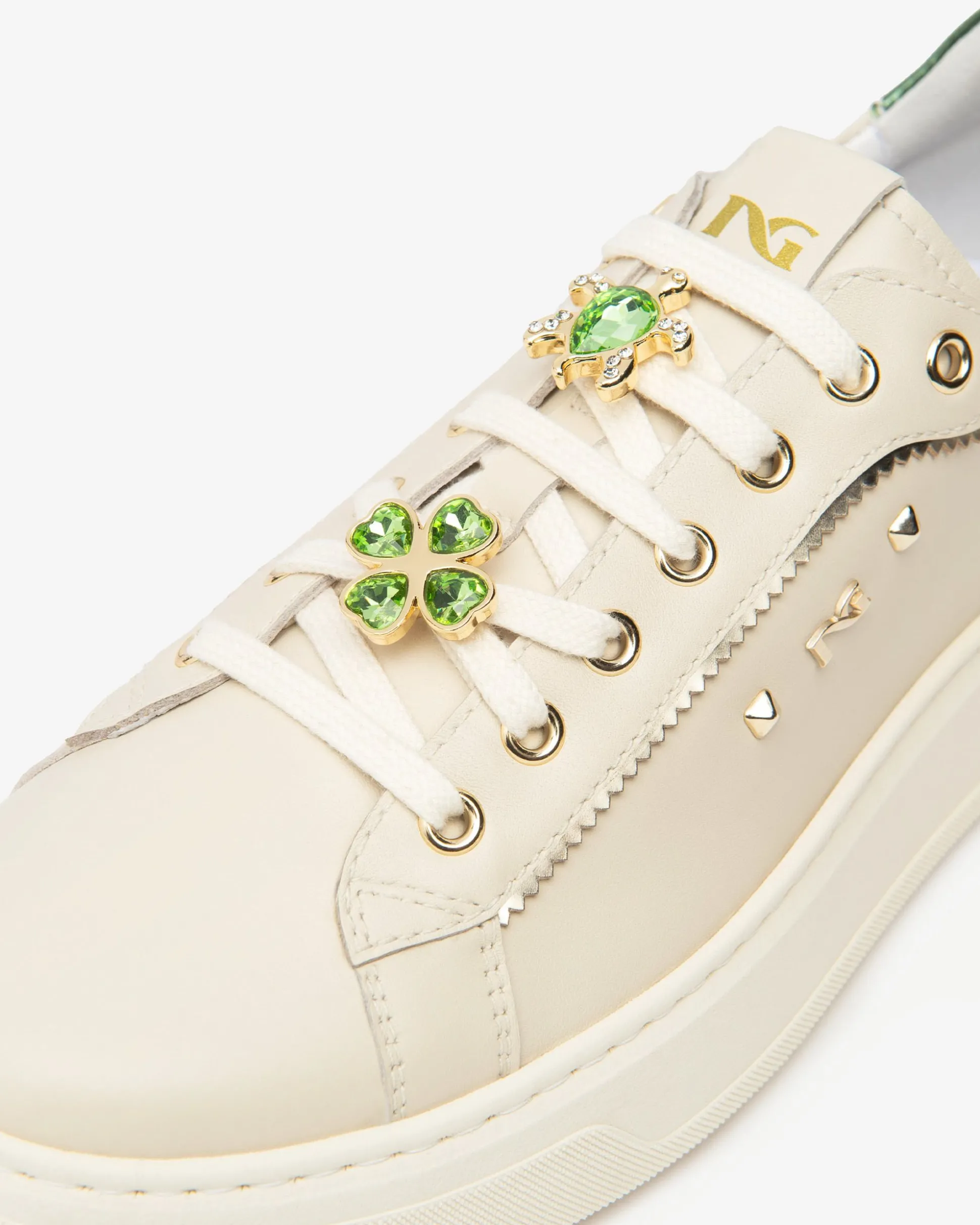 Sneakers Donna in Pelle e Materiale Tecnico