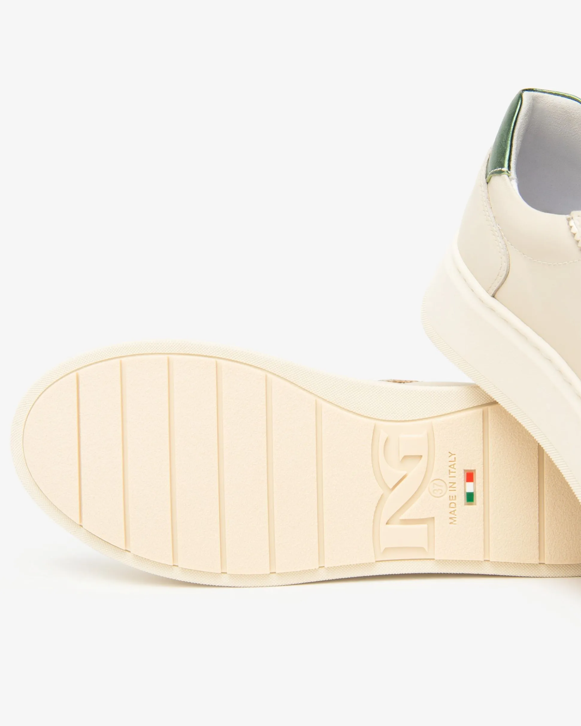 Sneakers Donna in Pelle e Materiale Tecnico