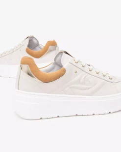 Sneakers Donna in Pelle e Materiale Tecnico