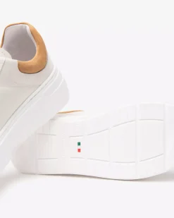 Sneakers Donna in Pelle e Materiale Tecnico