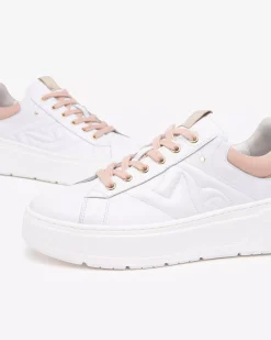 Sneakers Donna in Pelle e Materiale Tecnico